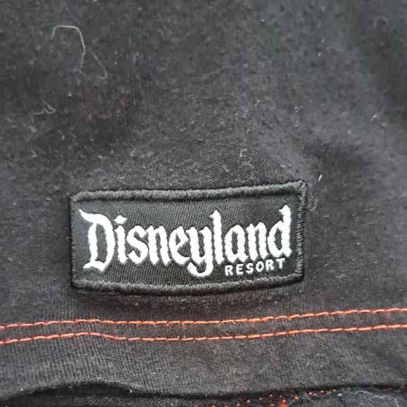 Disney Black Tee with Gold and Red Mickey Design - Picture 2 of 4